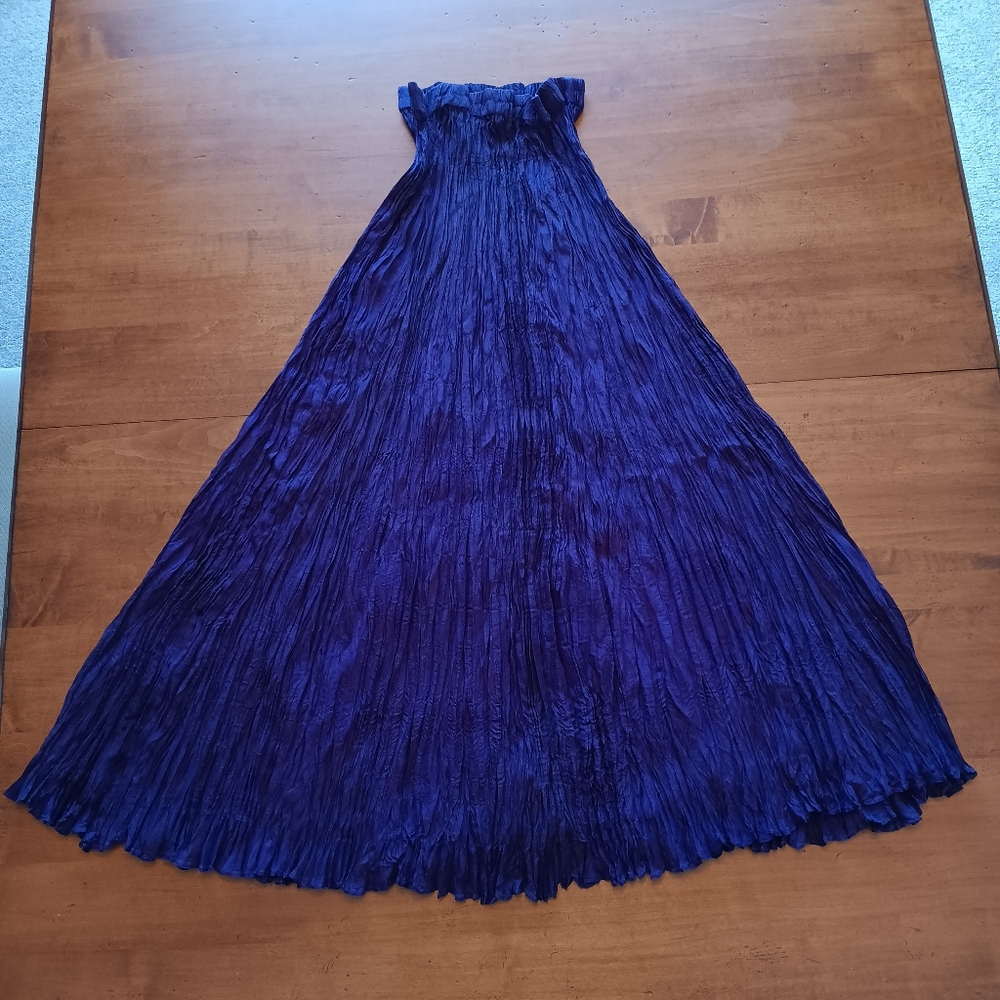 Vintage Purple Maxi skirt (M)